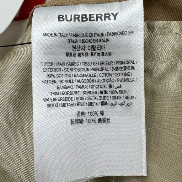 BURBERRY Tapered Pant Trouser Silk Scarf Belt SOCIETY Size 0 NWT $1190 - Picture 16 of 16
